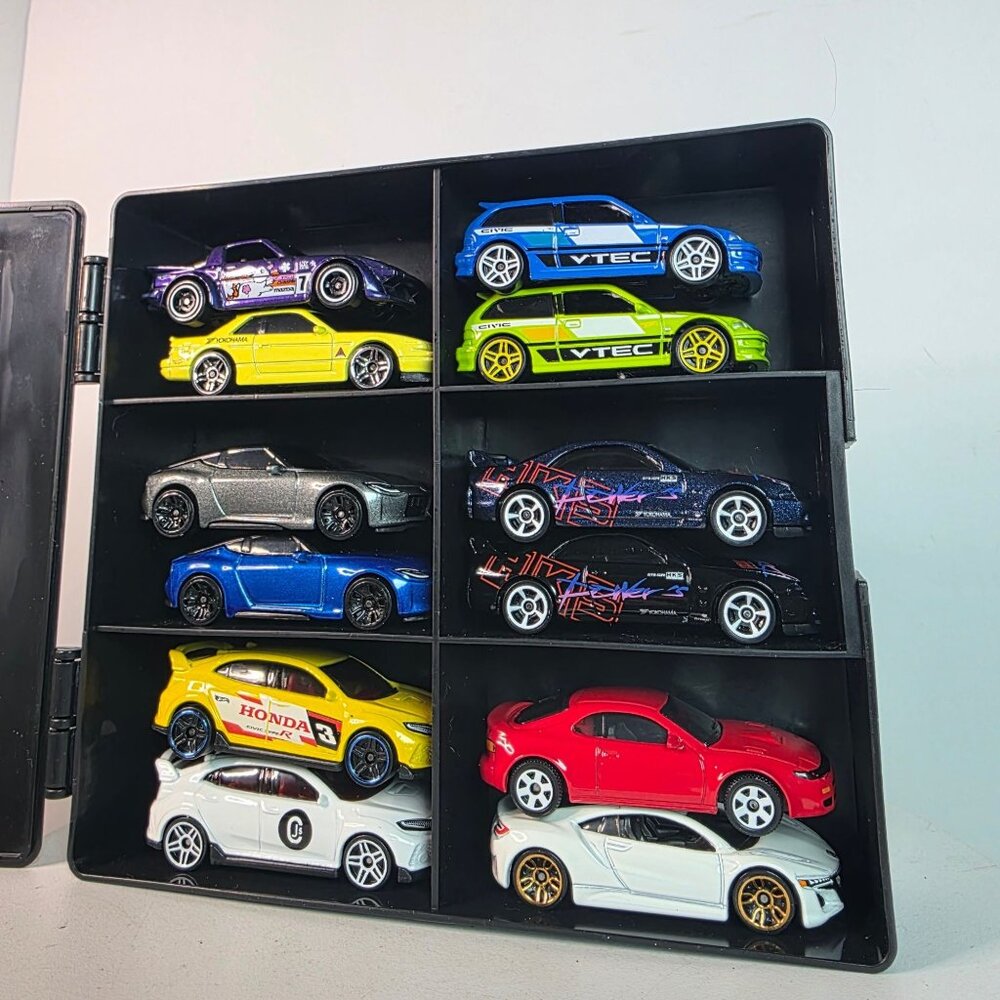 Custom JDM Hot Wheels/Matchbox 12-Pack Display Case